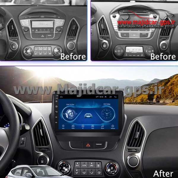 مانیتور فابریک هیوندای توسان Ix35