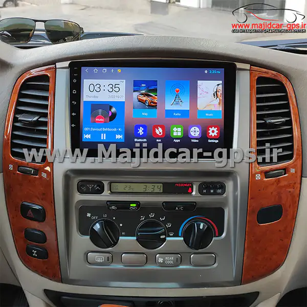 مانیتور فابریک لندکروز اتاق 100